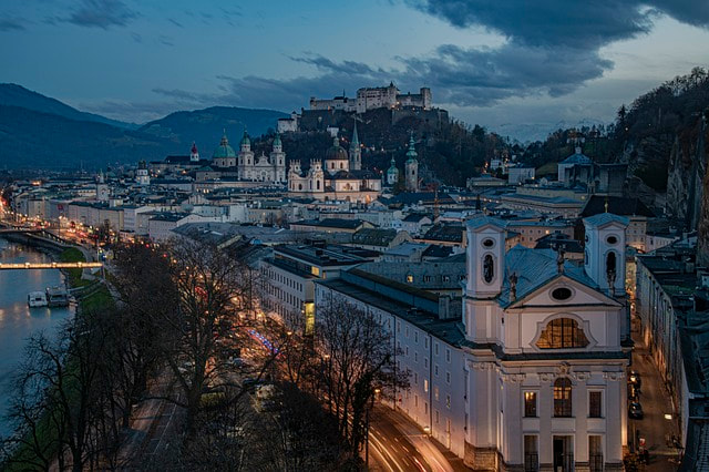 Destination information for Salzburg, Austria