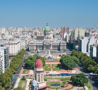 Destination information for Buenos Aires, Argentina.